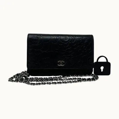 Bolso Chanel Wallet on Chain WOC Camelias