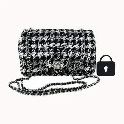 Bolso Chanel Clásica Mini Lentejuelas