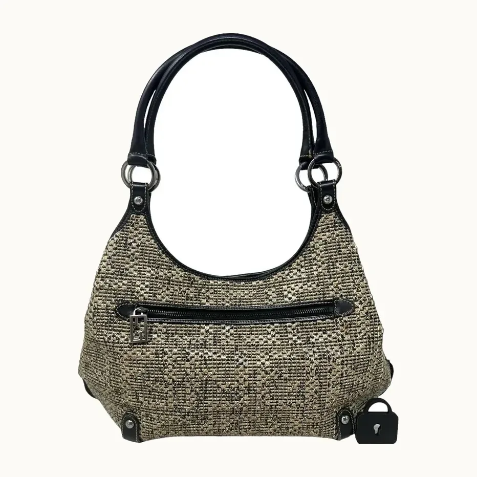 Bolso Hobo Fendi Pitón
