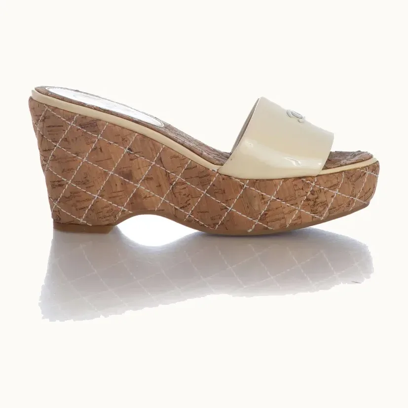 Zapatos Chanel, Talla 8.5, KV-1187