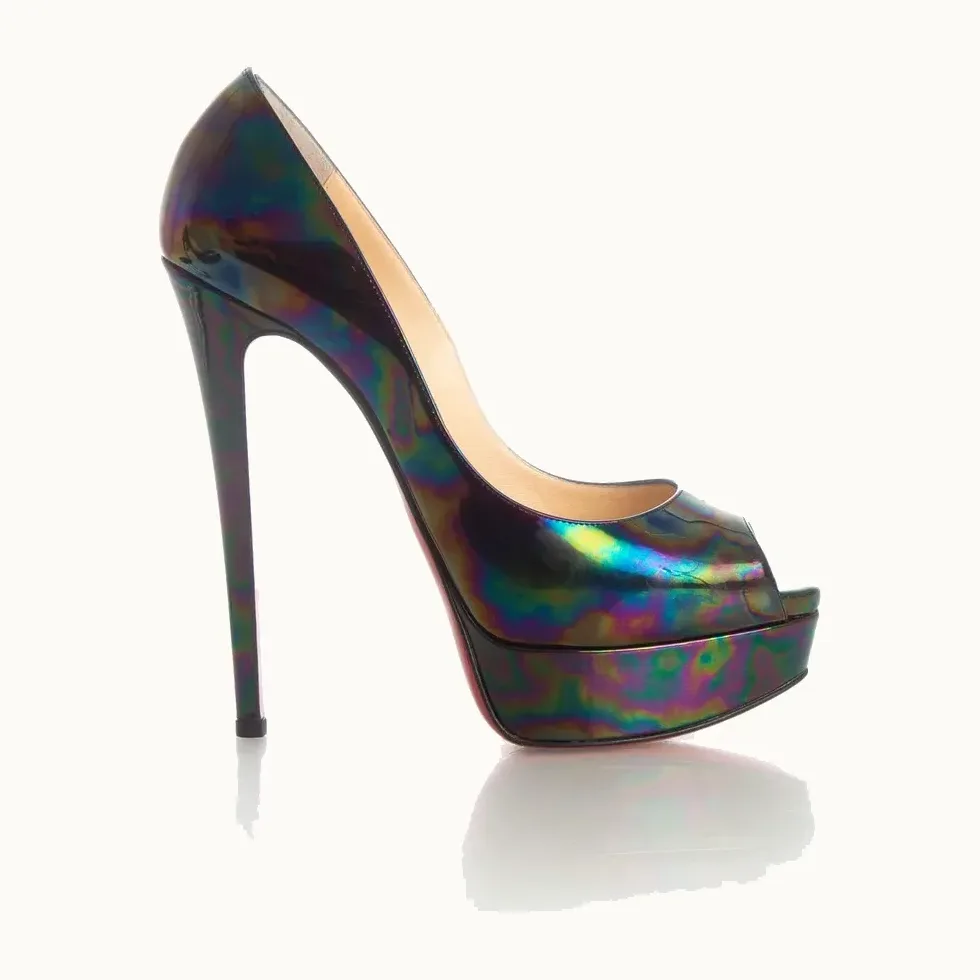 Zapatos Christian Louboutin, Talla 7, KV-1335