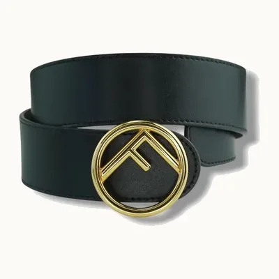 Faja Fendi Reversible Rosa y negra