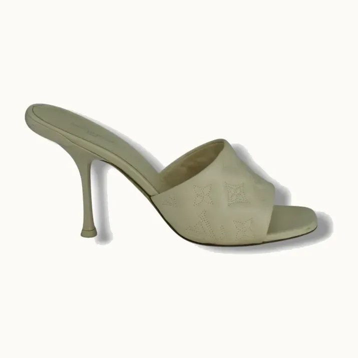 Sandalias Louis Vuitton Lambskin Embossed Monogram