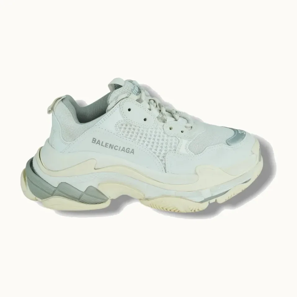 Tenis Balenciaga Triple Blancos