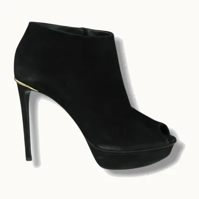 Louis Vuitton Suede Ankle Boots