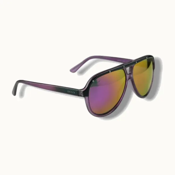 Lentes de Sol Gucci Aviator Rosas