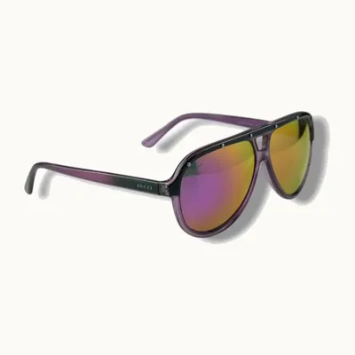 Gucci Aviator Sunglasses Pink
