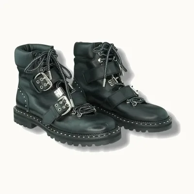 Jimmy Choo Studded Combat Boots