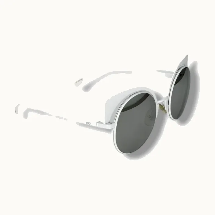 Lentes de Sol Fendi Cat Eye Blancos