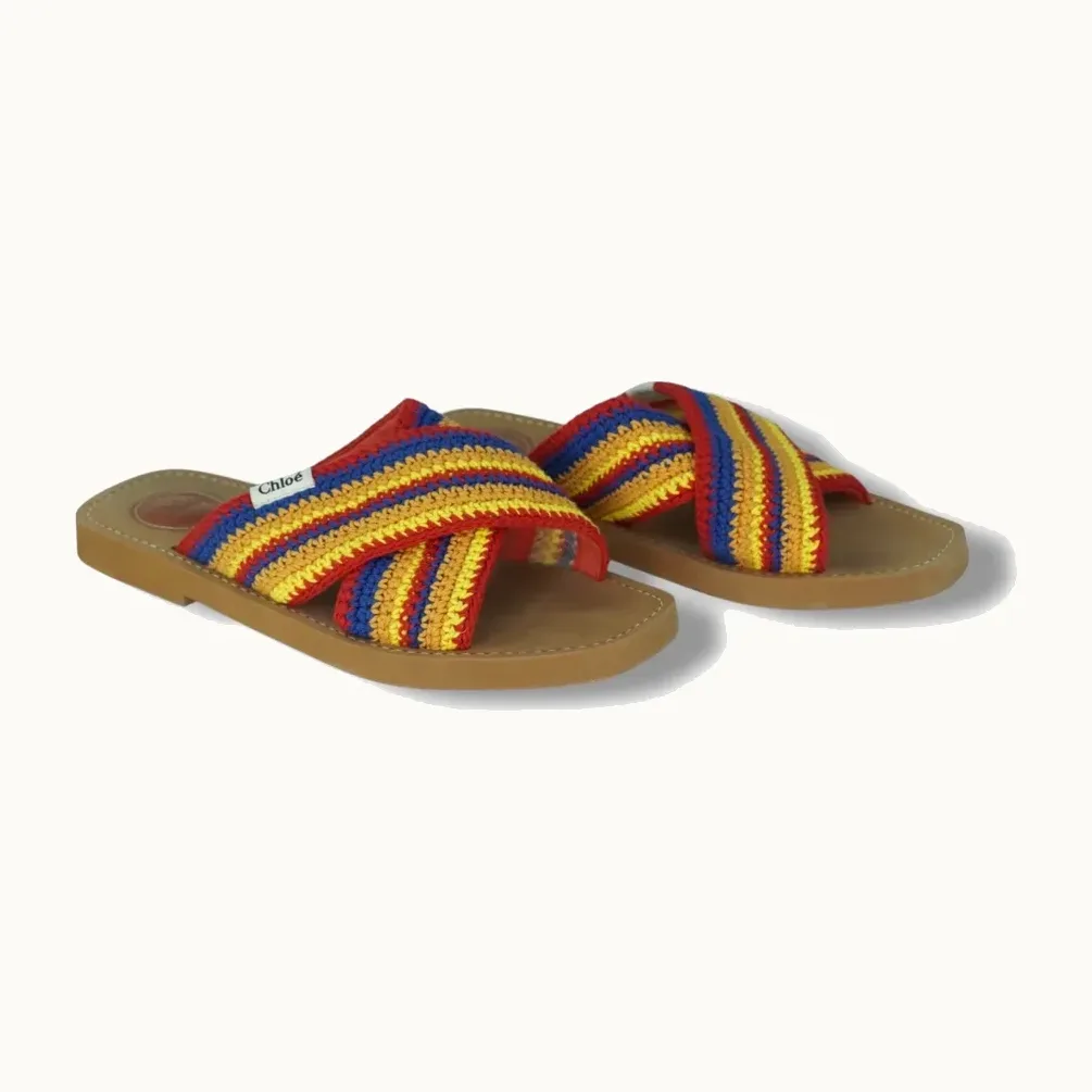 Sandalias Chloé Woody Crossover