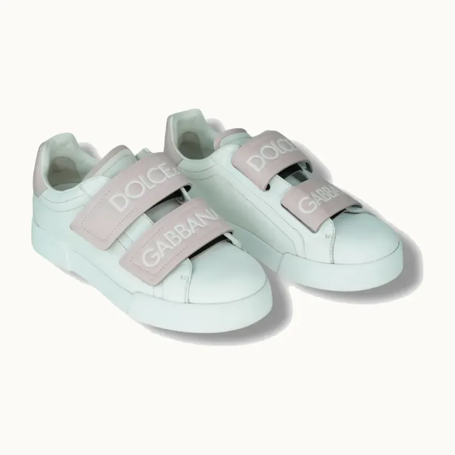 Tenis Louis Vuitton Dolce Gabbana Blancos y rosas