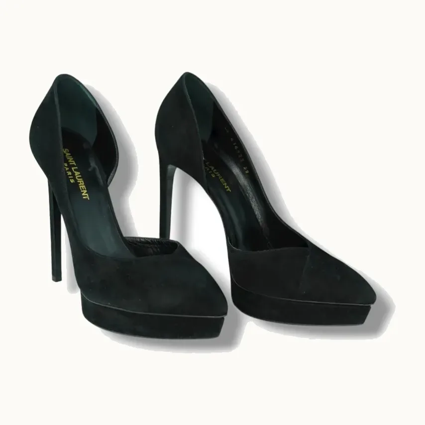 Tacones Saint Laurent Velvet