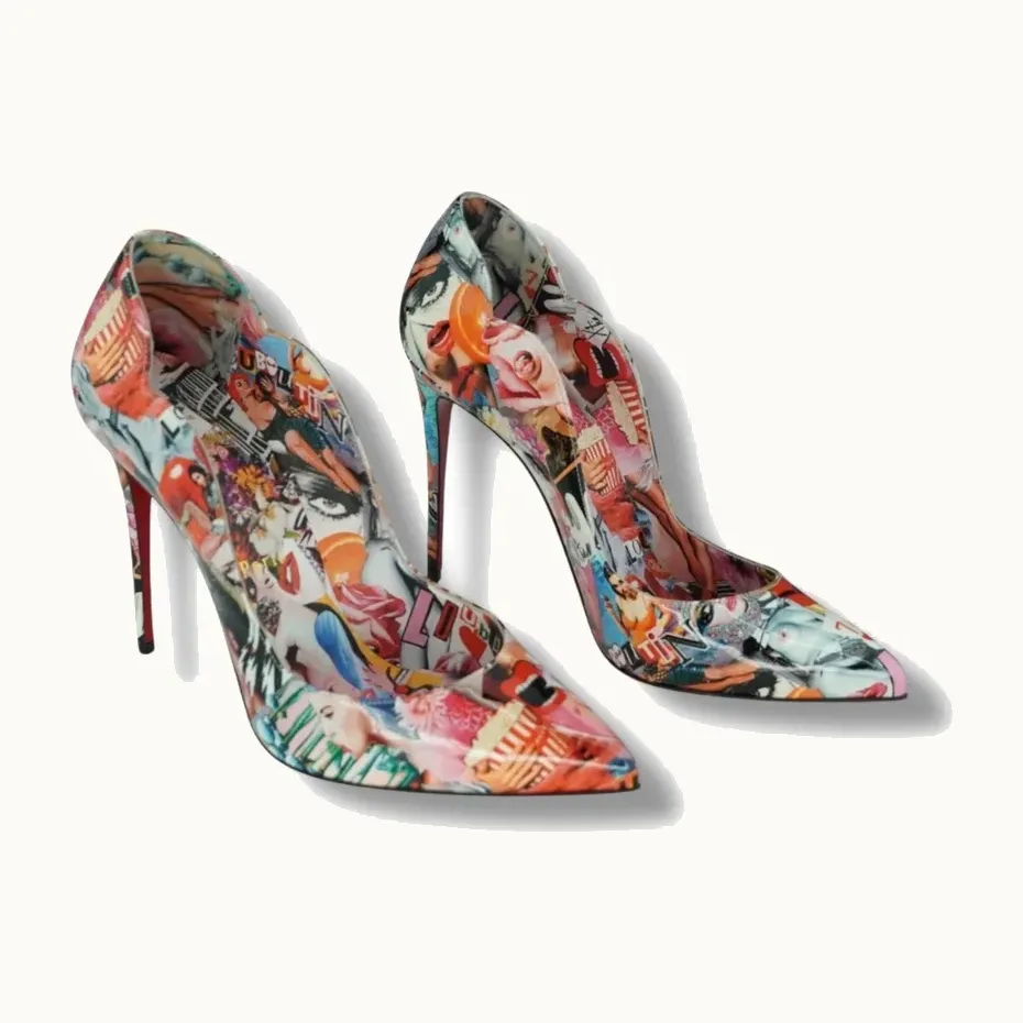 Tacones Christian Louboutin Hot Chick 100