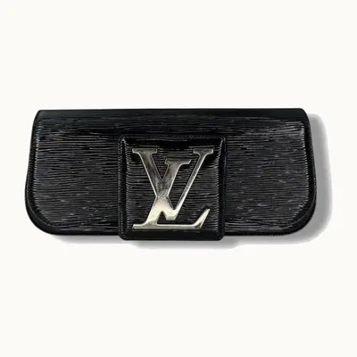 Clutch Louis Vuitton Sobe Epi Patent Leather Negro