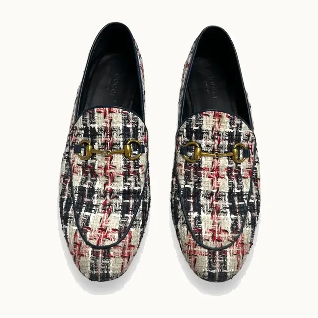Mocasines Gucci Horsebit 1955 Accent Tweed