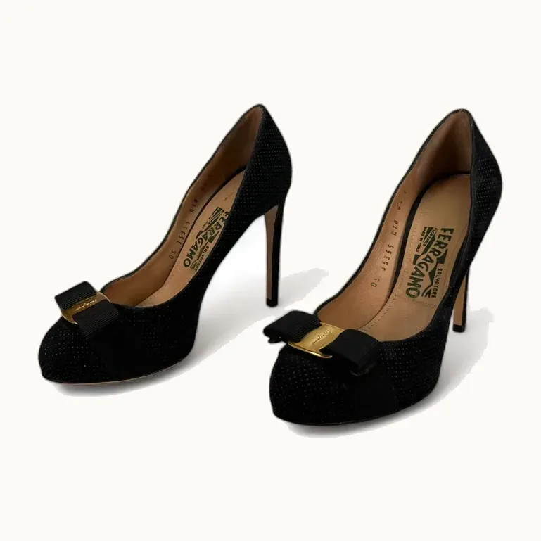 Tacones Salvatore Ferragamo Bow
