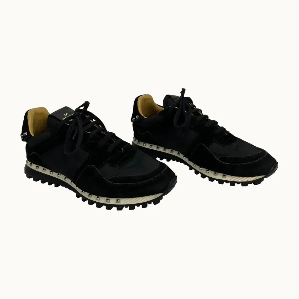 Tenis Valentino Garavani Rockstud Suede