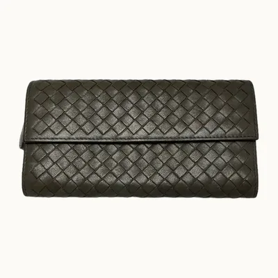 Billetera Bottega Veneta Gris