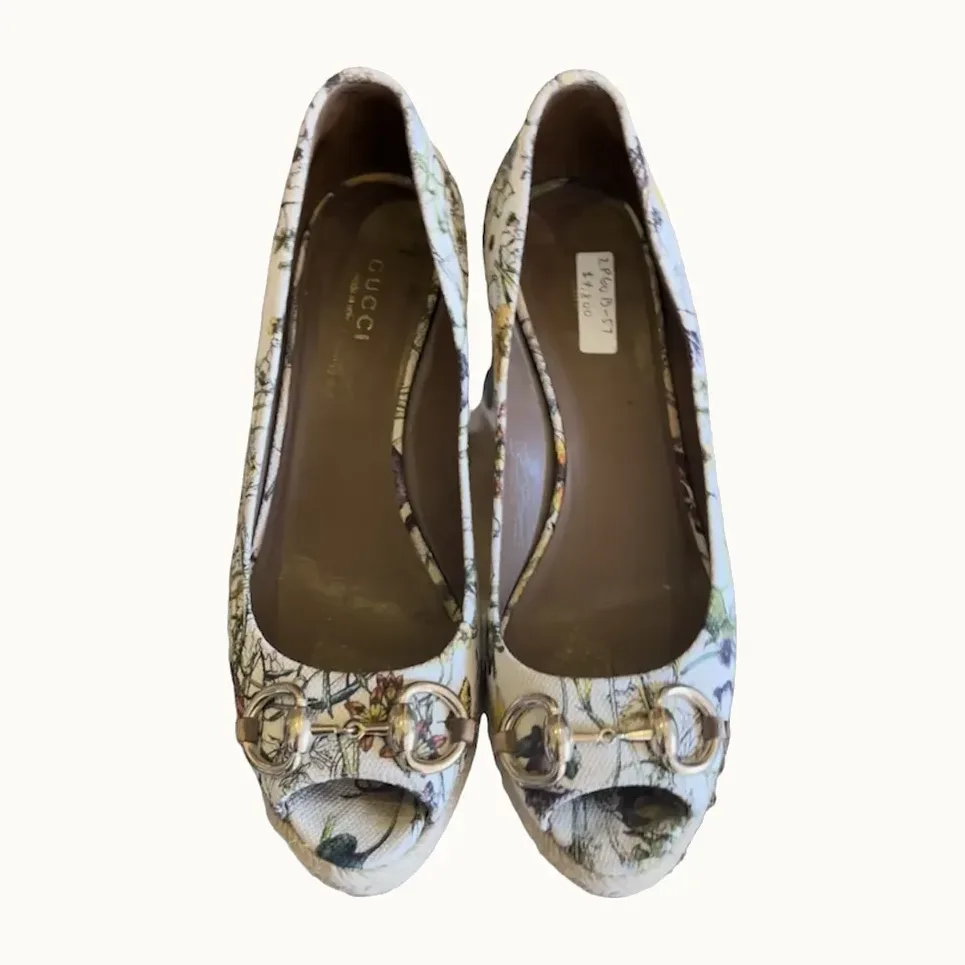 Sandalias Gucci Floral