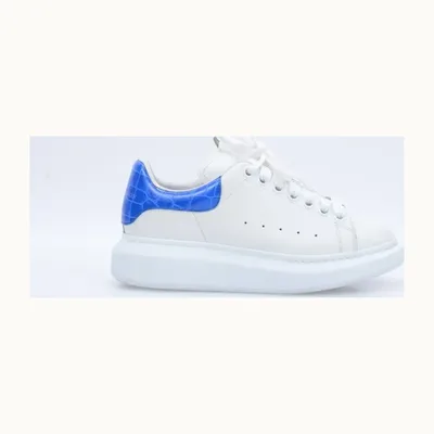 Alexander McQueen Oversized Sneakers White, Size 37