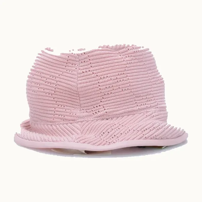 Sombrero de Pescador Gucci Bob Malibu Crochet Rosa