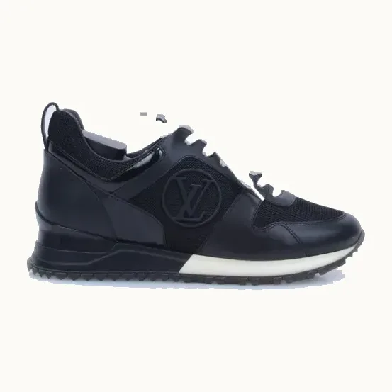 Tenis Louis Vuitton Run Away Negros, Talla 35