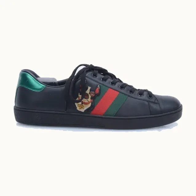 Tenis Gucci Ace Year Of The Negros, Talla 42