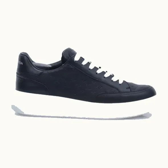 Tenis Louis Vuitton Beverly Hills Monogram Empreinte Negros, Talla 40.5