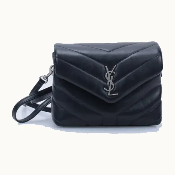 Bolso Crossbody Saint Laurent Loulou Toy Negro