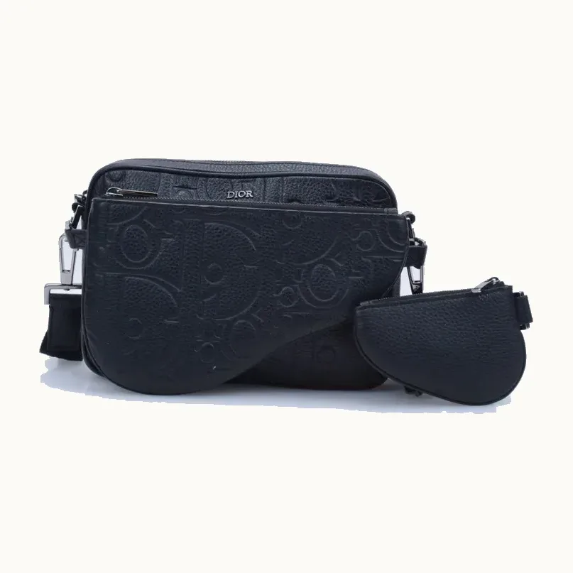 Bolso Crossbody Dior Triple Negro
