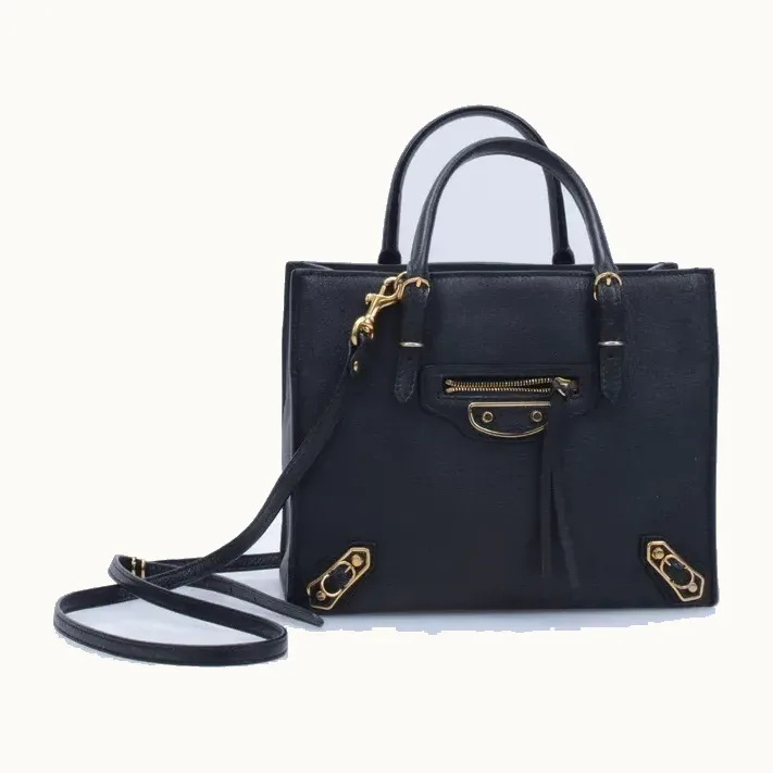 Bolso Crossbody Balenciaga Papier Mini A4 Negro