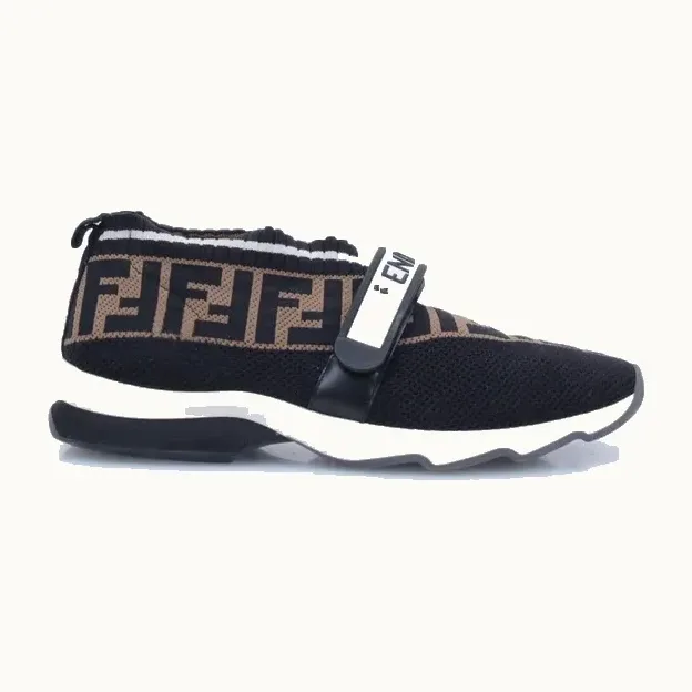 Tenis Fendi Rockoko Love Zucca, Talla 40