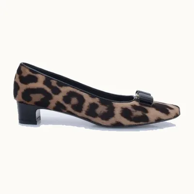 Tacones Salvatore Ferragamo Rirri 30 Pony Hair, Talla 7.5