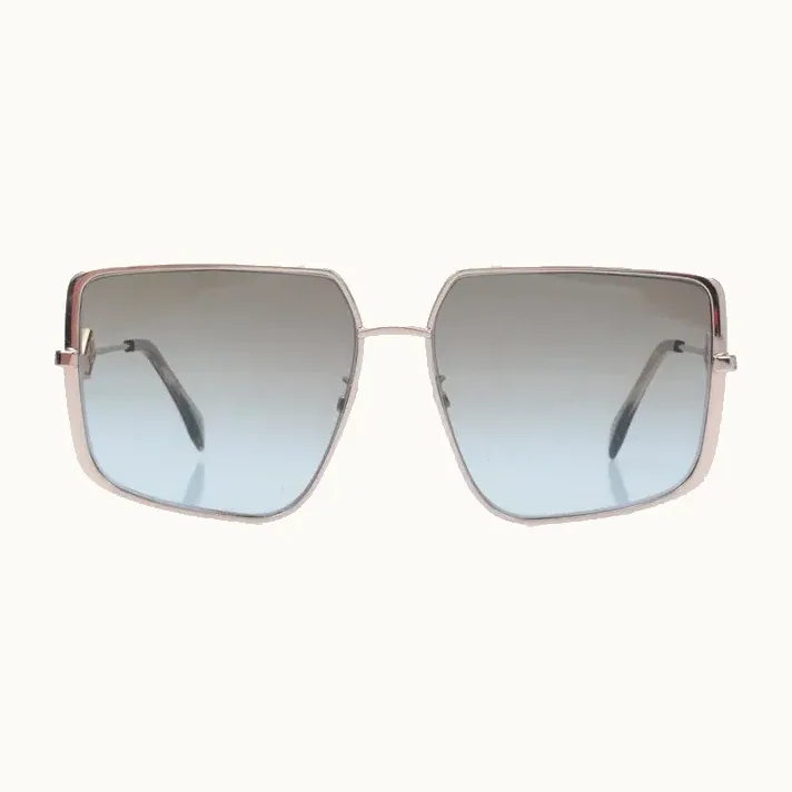 Lentes de Sol Fendi Ff Diamonds Dorados