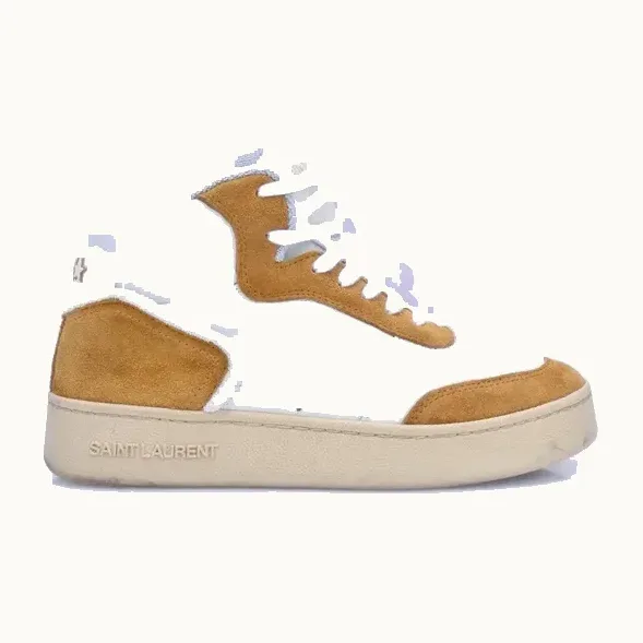 Tenis Saint Laurent Sl 80 Amarillos, Talla 37
