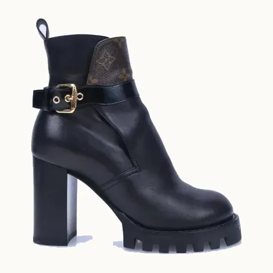 Botines Louis Vuitton Star Trail Negros, Talla 36.5
