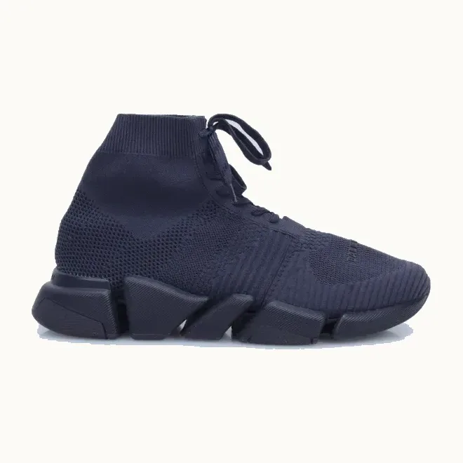 Tenis Balenciaga Speed 2.0 Lace Up Azules, Talla 44