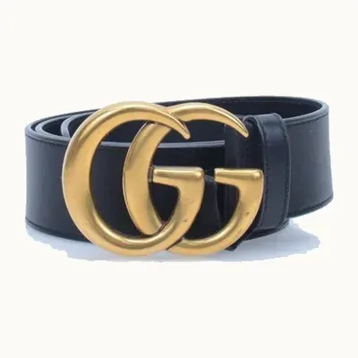 Faja Gucci Marmont GG Negra, Talla 80