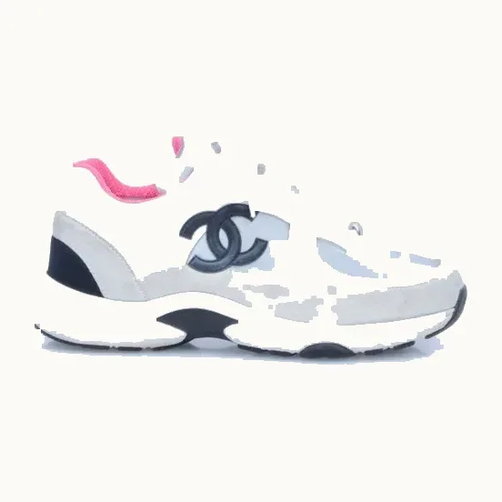 Tenis Chanel CC Runner Blancos, Talla 37