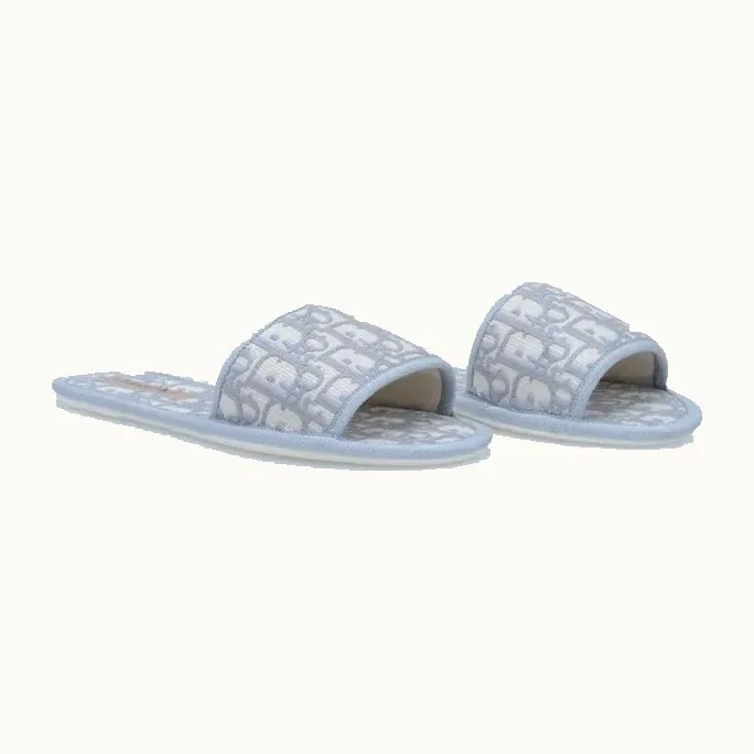 Sandalias Dior Chez Moi Oblique Gris, Talla 37