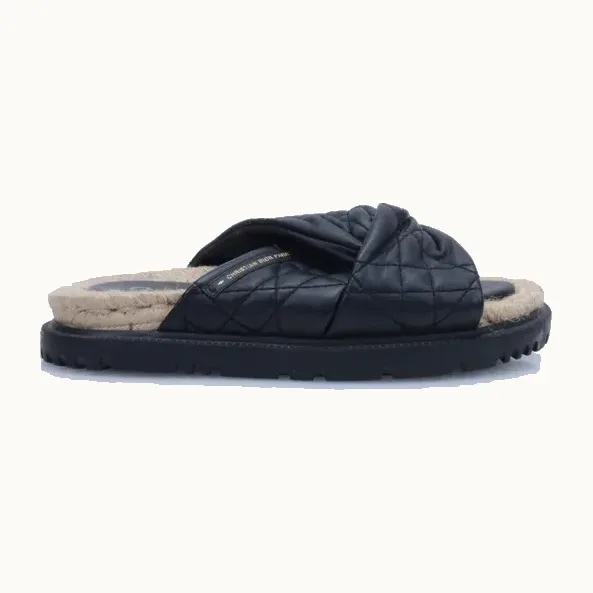 Sandalias Dior DTwist Negras, Talla 37.5