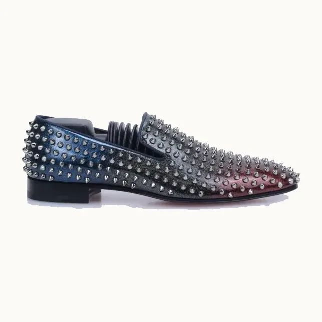 Mocasines Christian Louboutin Dandelion Negros, Talla 41