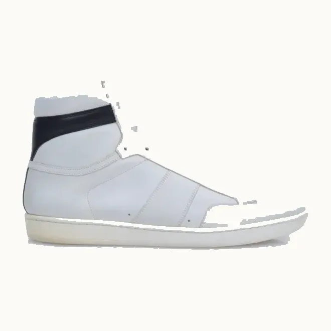 Tenis Saint Laurent Sl 10H High Blancos, Talla 42.5