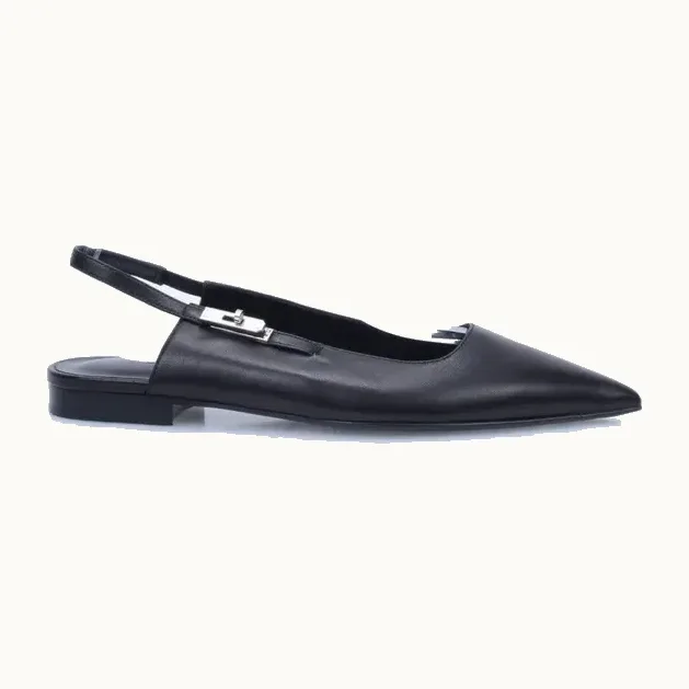 Flats Hermès Lovely Negros, Talla 38