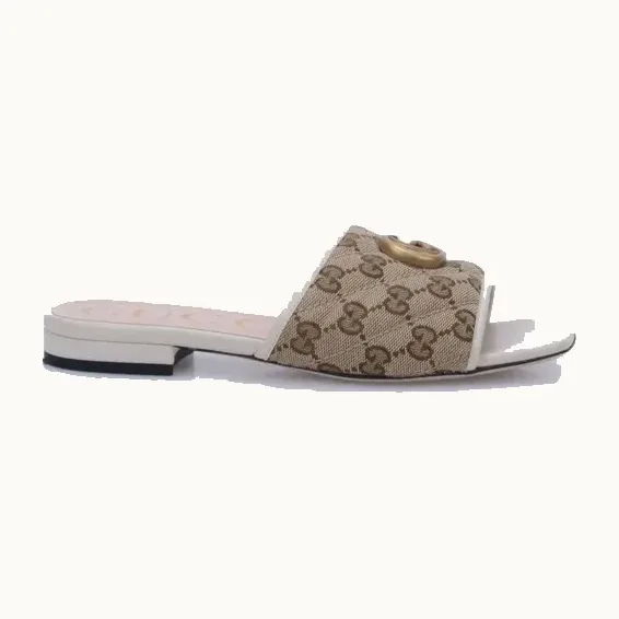 Sandalias Gucci Marmont GG GG Canvas, Talla 36.5