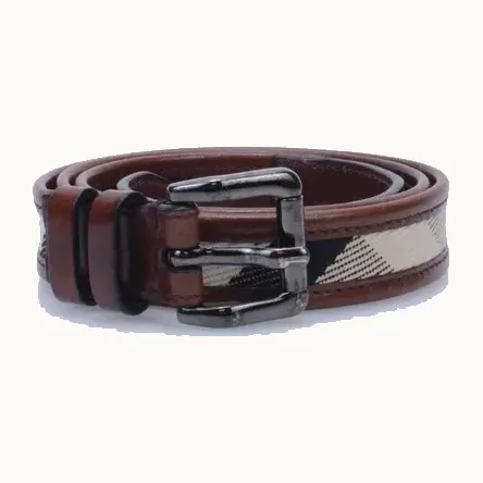Fajas Burberry Simple Buckle Check, Talla 90