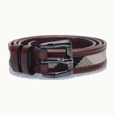 Fajas Burberry Simple Buckle Check, Talla 90