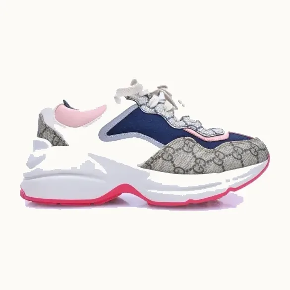 Tenis Gucci Rhyton GG Supreme, Talla 36.5