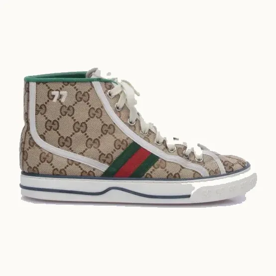 Tenis Gucci 1977 GG Canvas, Talla 37