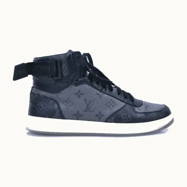Tenis Louis Vuitton Rivoli Monogram Eclipse, Talla 42